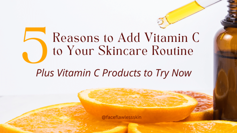 Vitamin C skincare serum with oranges and dropper