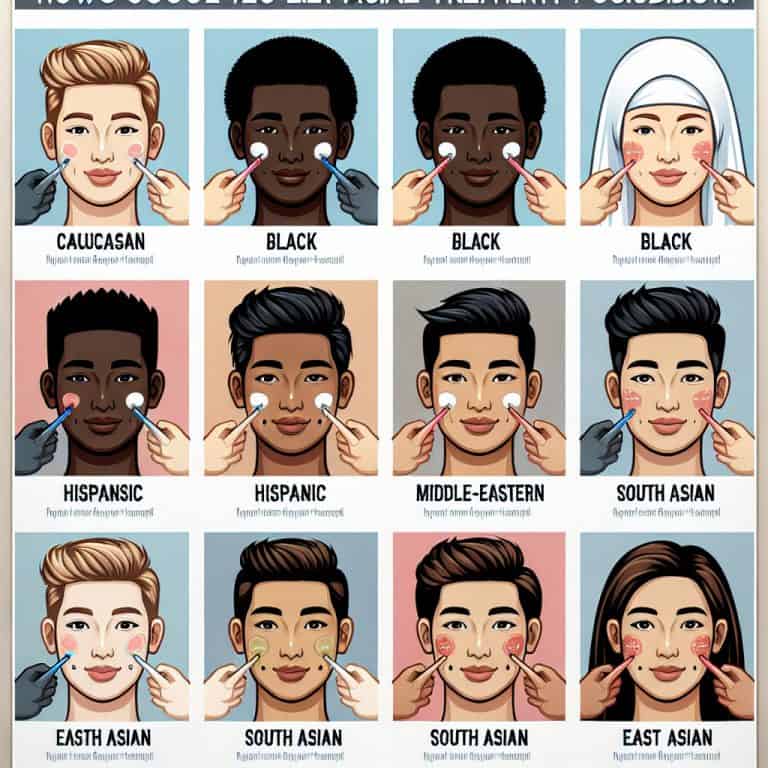 Illustrated faces of diverse ethnicities undergoing cheek swab tests