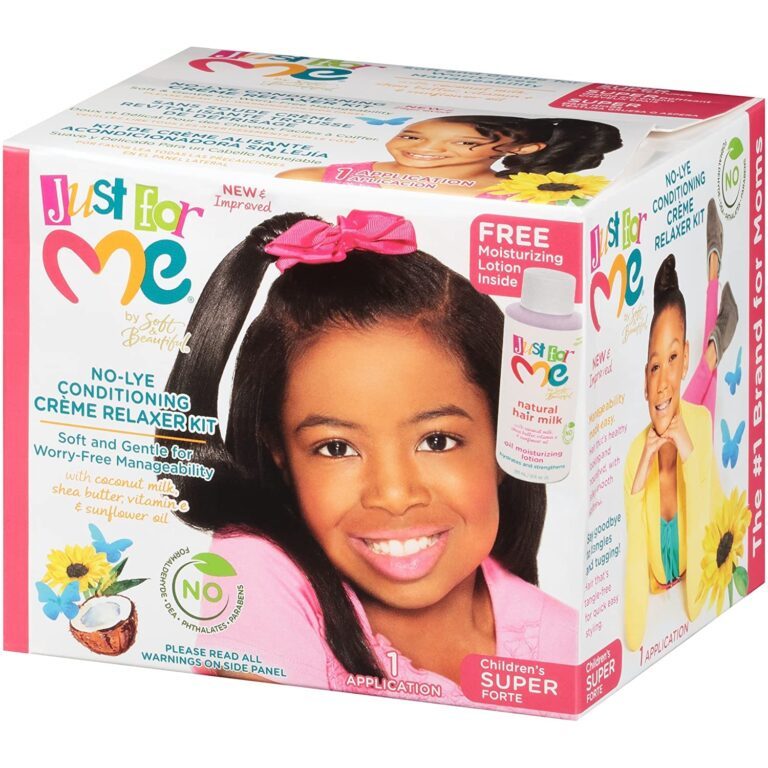 Just for Me children's conditioning crème relaxer kit