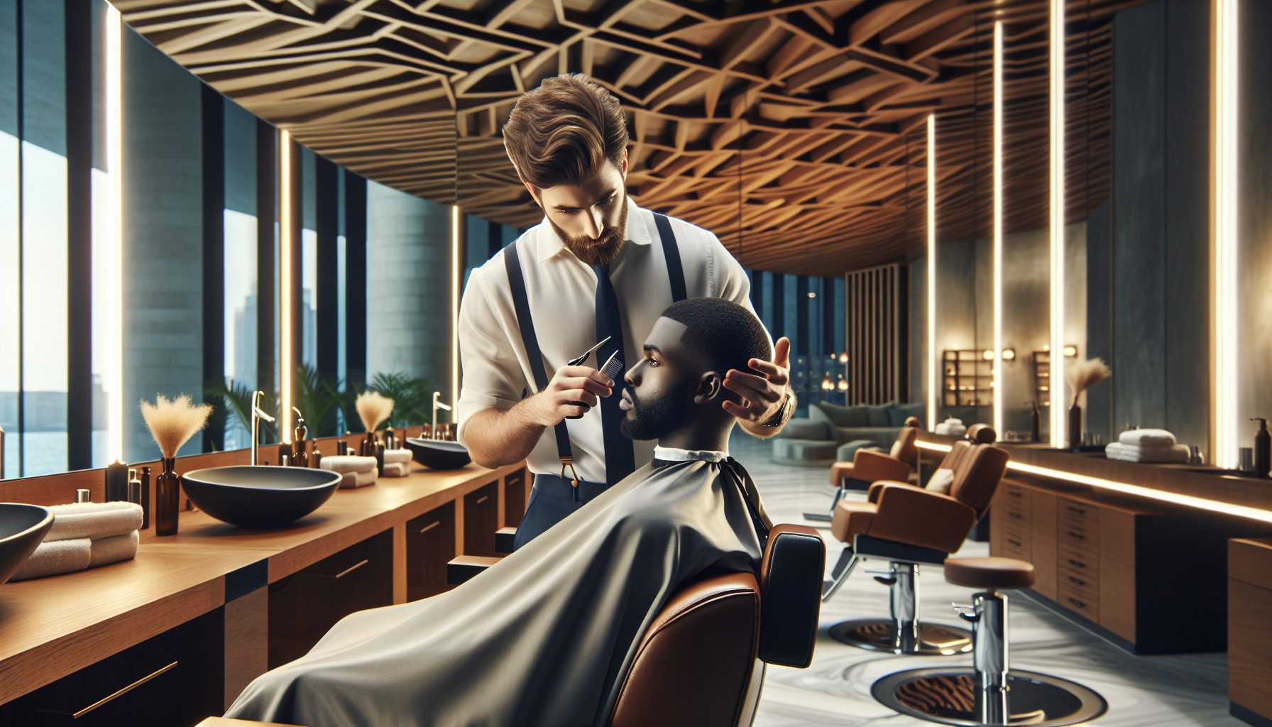 Discover Barber shop Comfort at Luxor Spa & Salon Abuja