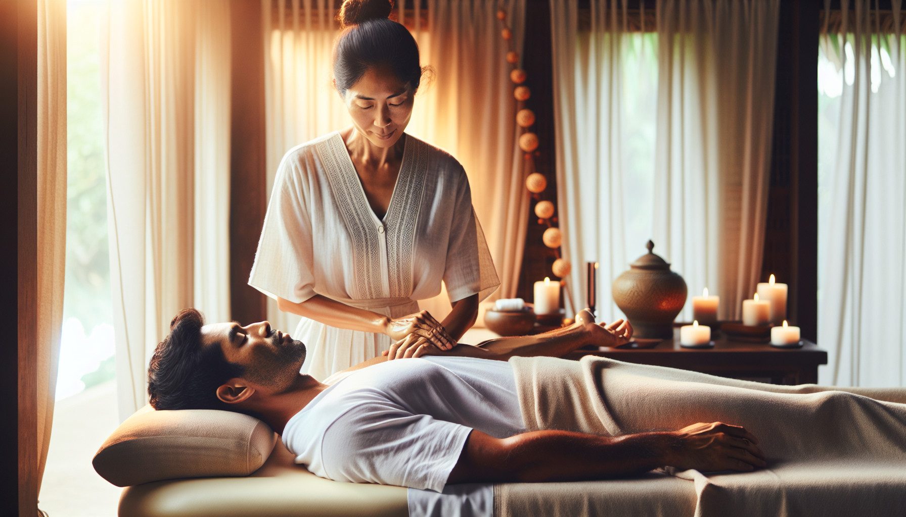 lymphatic drainage massage