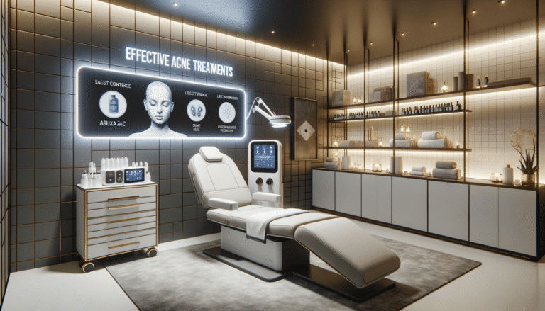 Modern clinic room for effective acne treatments