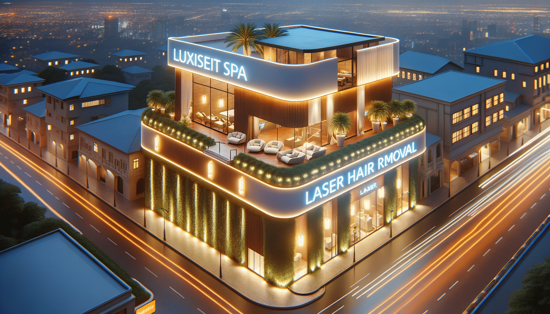 Which spa in Abuja offers laser hair removal?