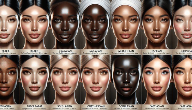 Grid of diverse women's faces by ethnicity