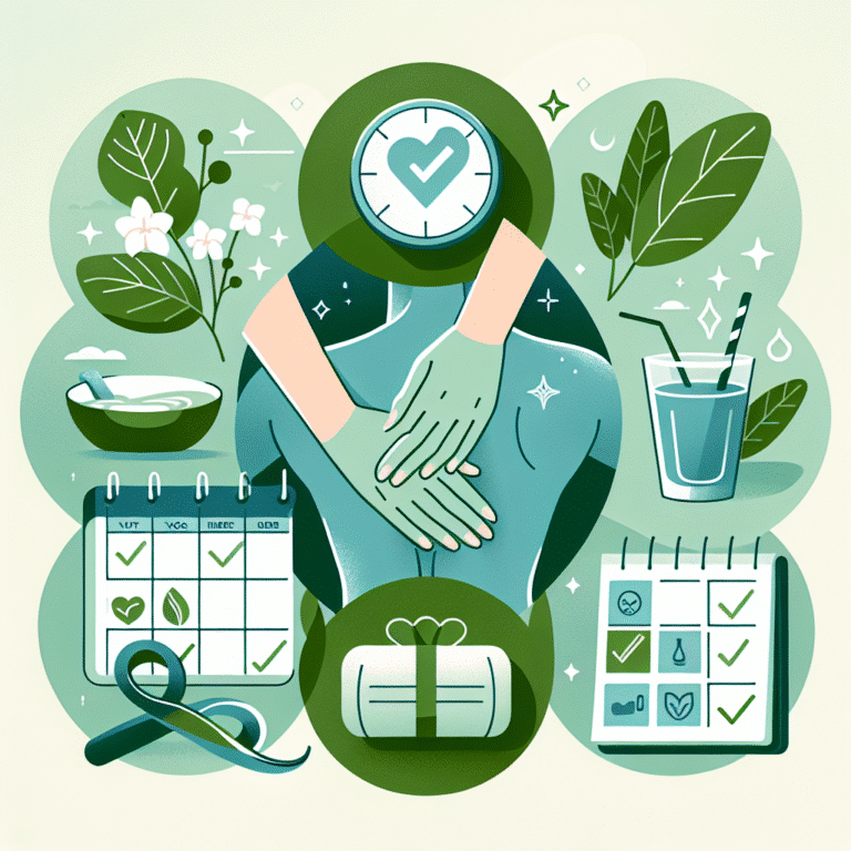 Healthy lifestyle illustration with wellness and nutrition icons