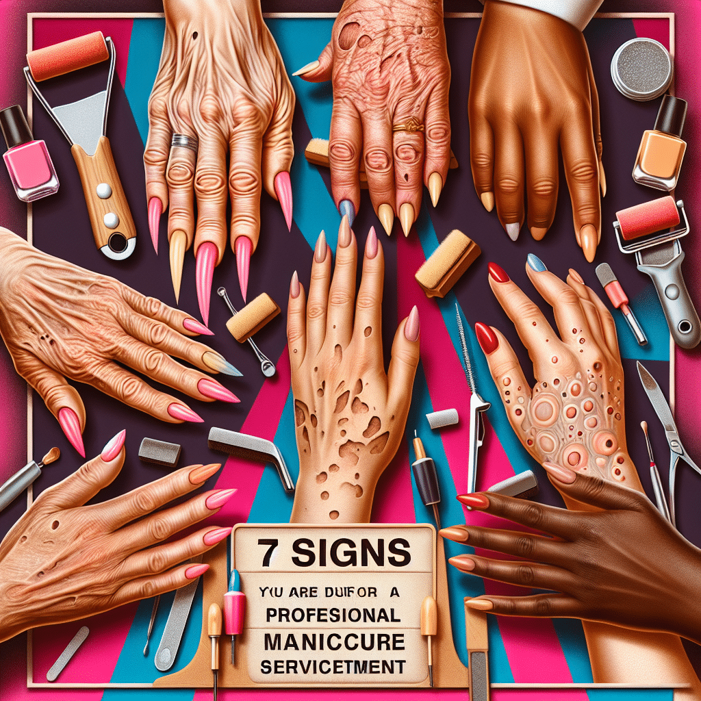 7 Signs You Are Due For A Professional Manicure Services Treatment