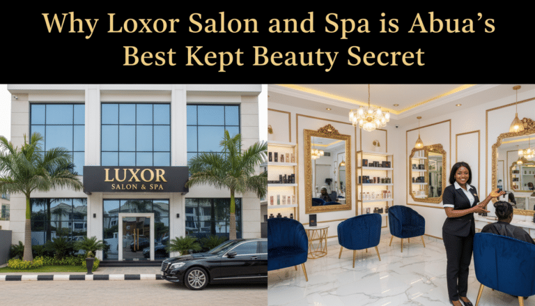 Luxor Salon and Spa exterior and elegant interior
