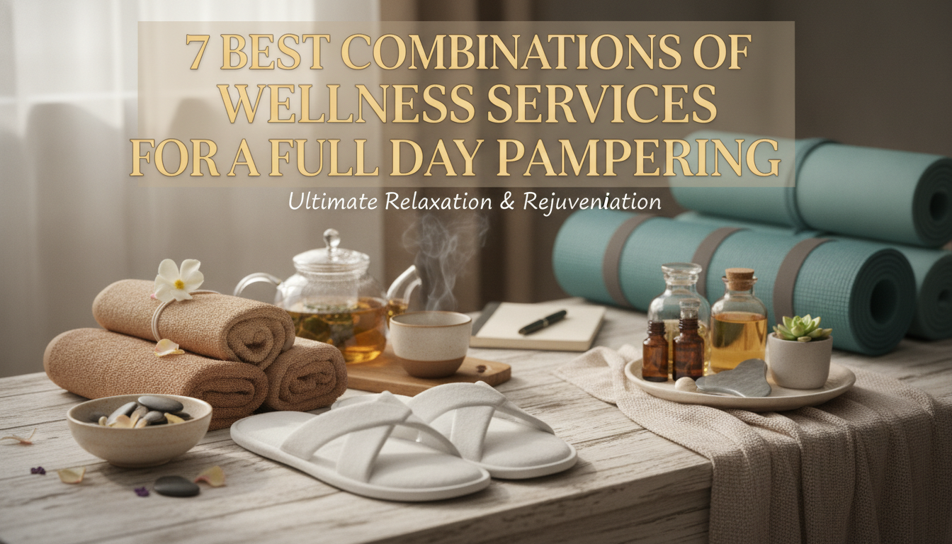 7 Best Combinations Of Wellness Services For A Full Day Pampering