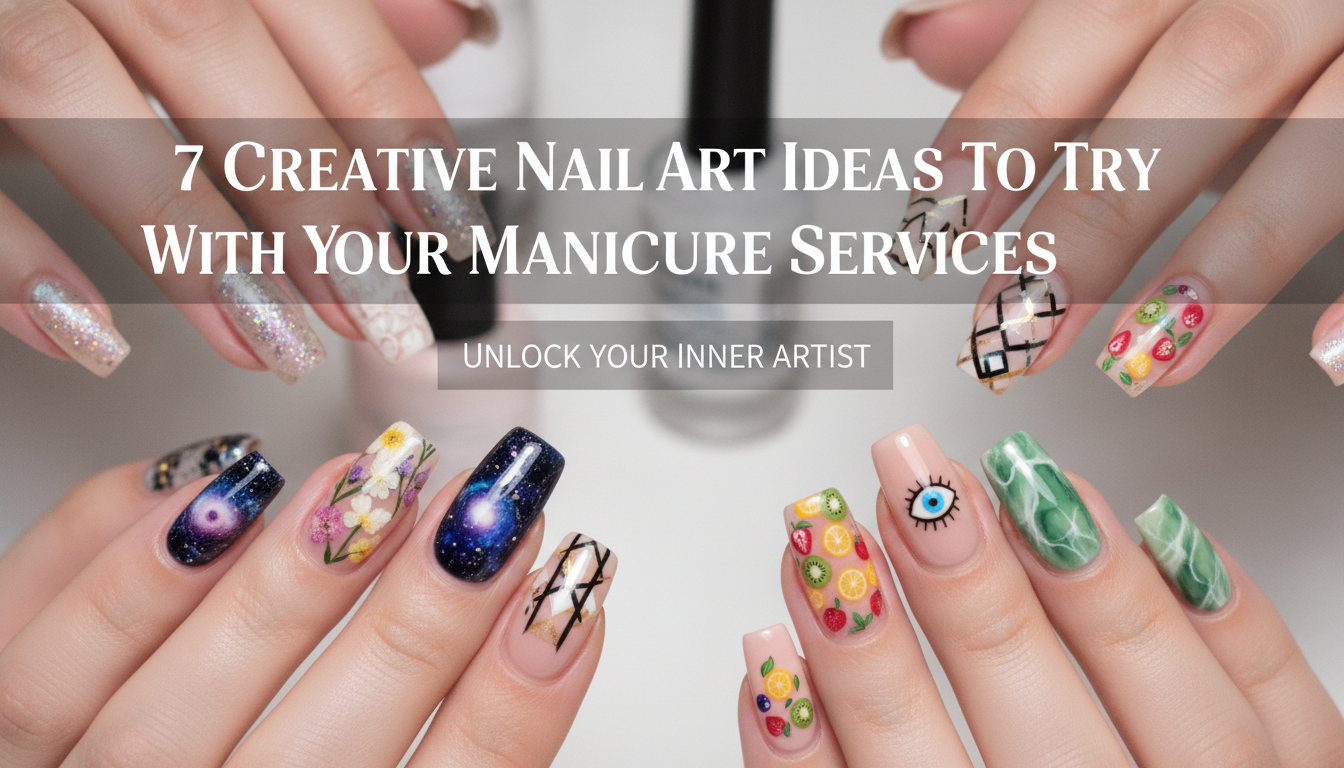 7 Creative Nail Art Ideas To Try With Your Manicure Services