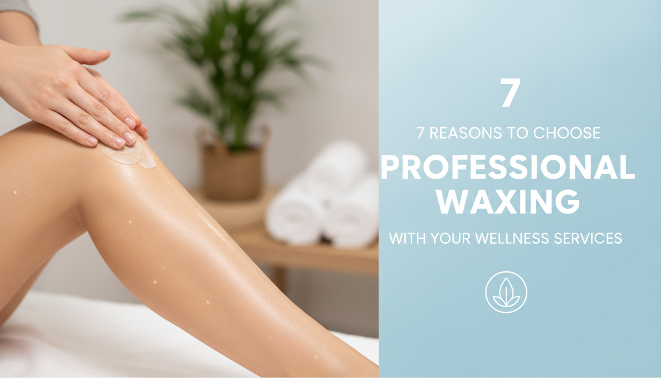 7 Reasons To Choose Professional Waxing With Your Wellness Services