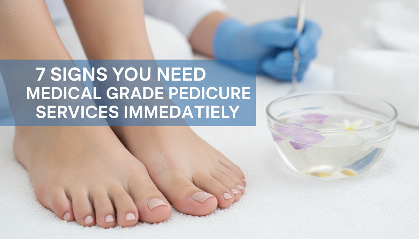 7 Signs You Need A Medical Grade Pedicure Services Immediately