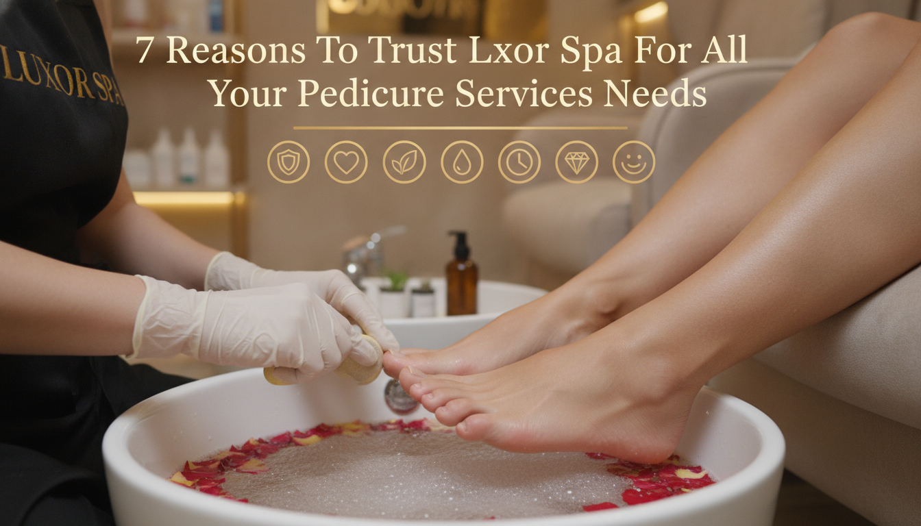 7 Reasons To Trust Luxor Spa For All Your Pedicure Services Needs