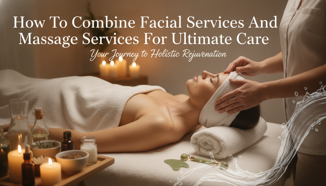 How To Combine Facials Services And Massage Services For Ultimate Care