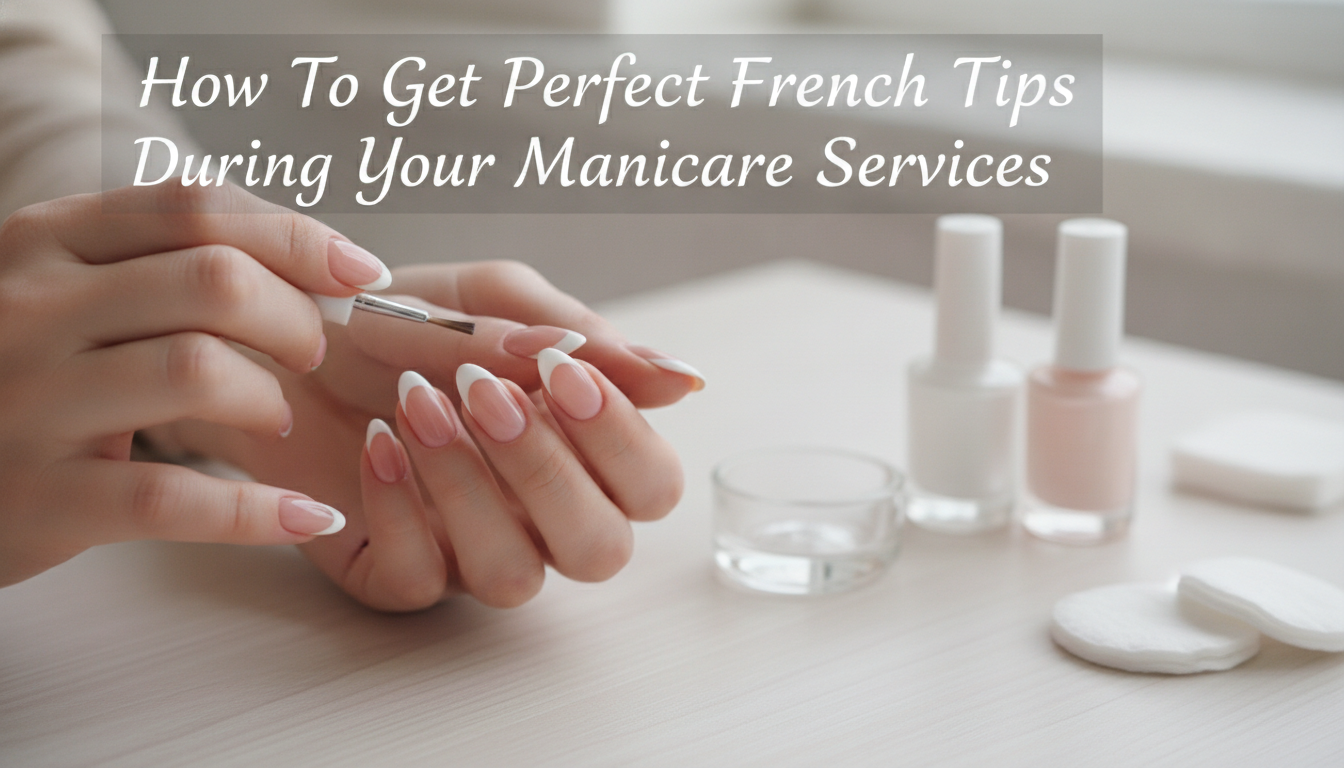 How To Get Perfect French Tips During Your Manicure Services