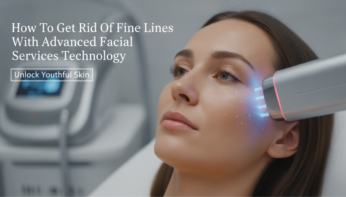 How To Get Rid Of Fine Lines With Advanced Facials Services Technology