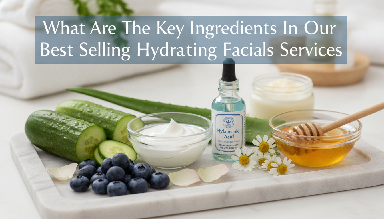 What Are The Key Ingredients In Our Best Selling Hydrating Facials Services
