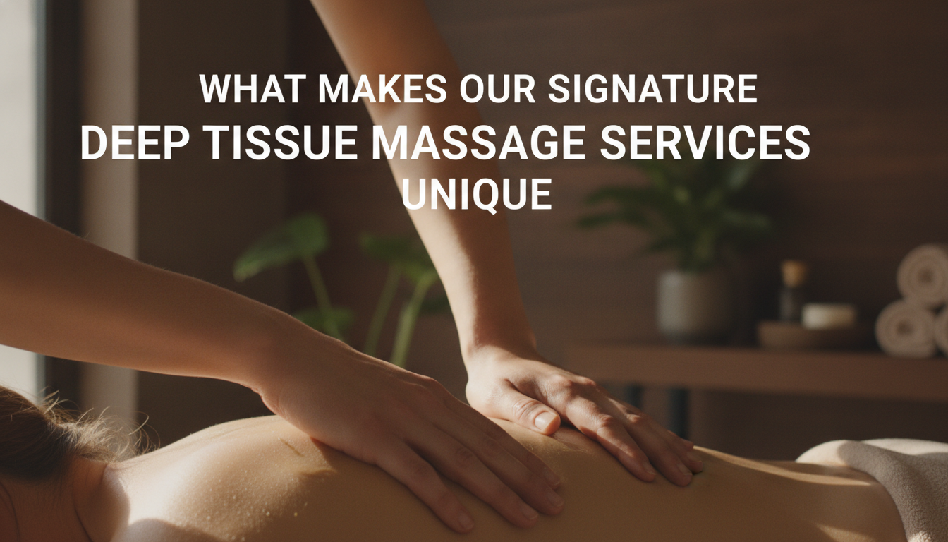 What Makes Our Signature Deep Tissue Massage Services Unique