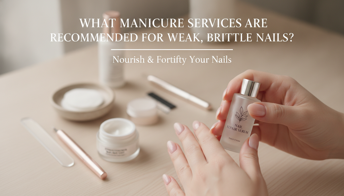 What Manicure Services Are Recommended For Weak Brittle Nails