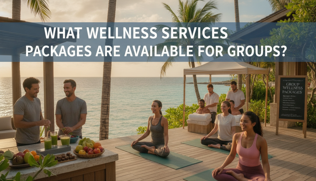 What Wellness Services Packages Are Available For Groups