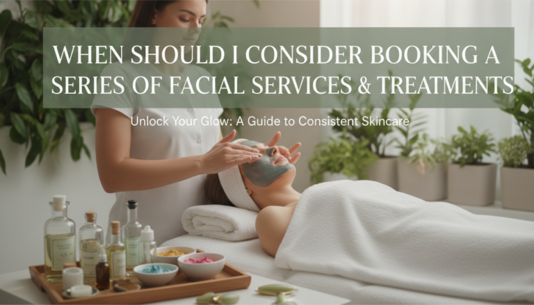 Beautician applying facial mask during spa treatment
