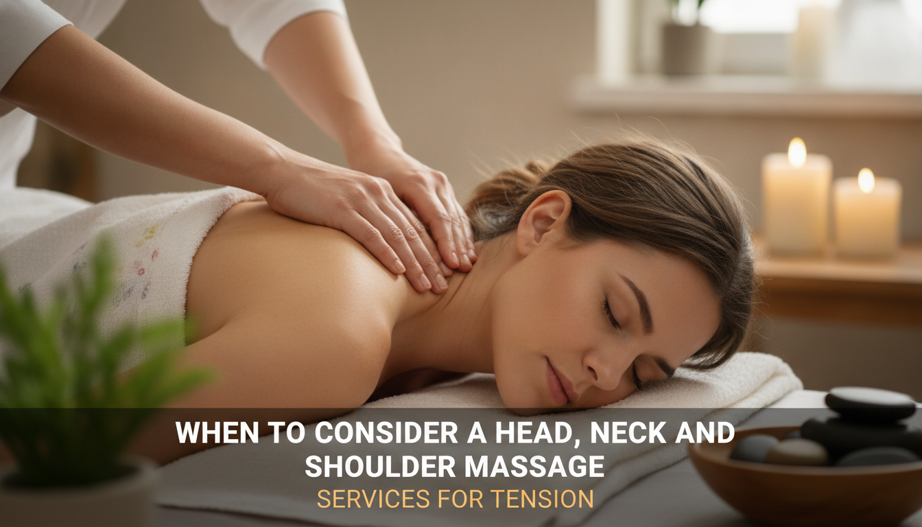 When To Consider A Head Neck And Shoulder Massage Services For Tension