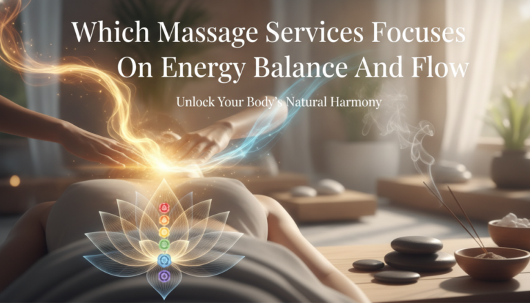 Therapist performing energy healing massage with chakra glow