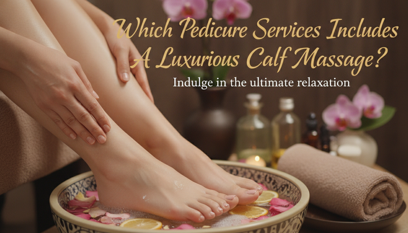 Which Pedicure Services Includes A Luxurious Calf Massage