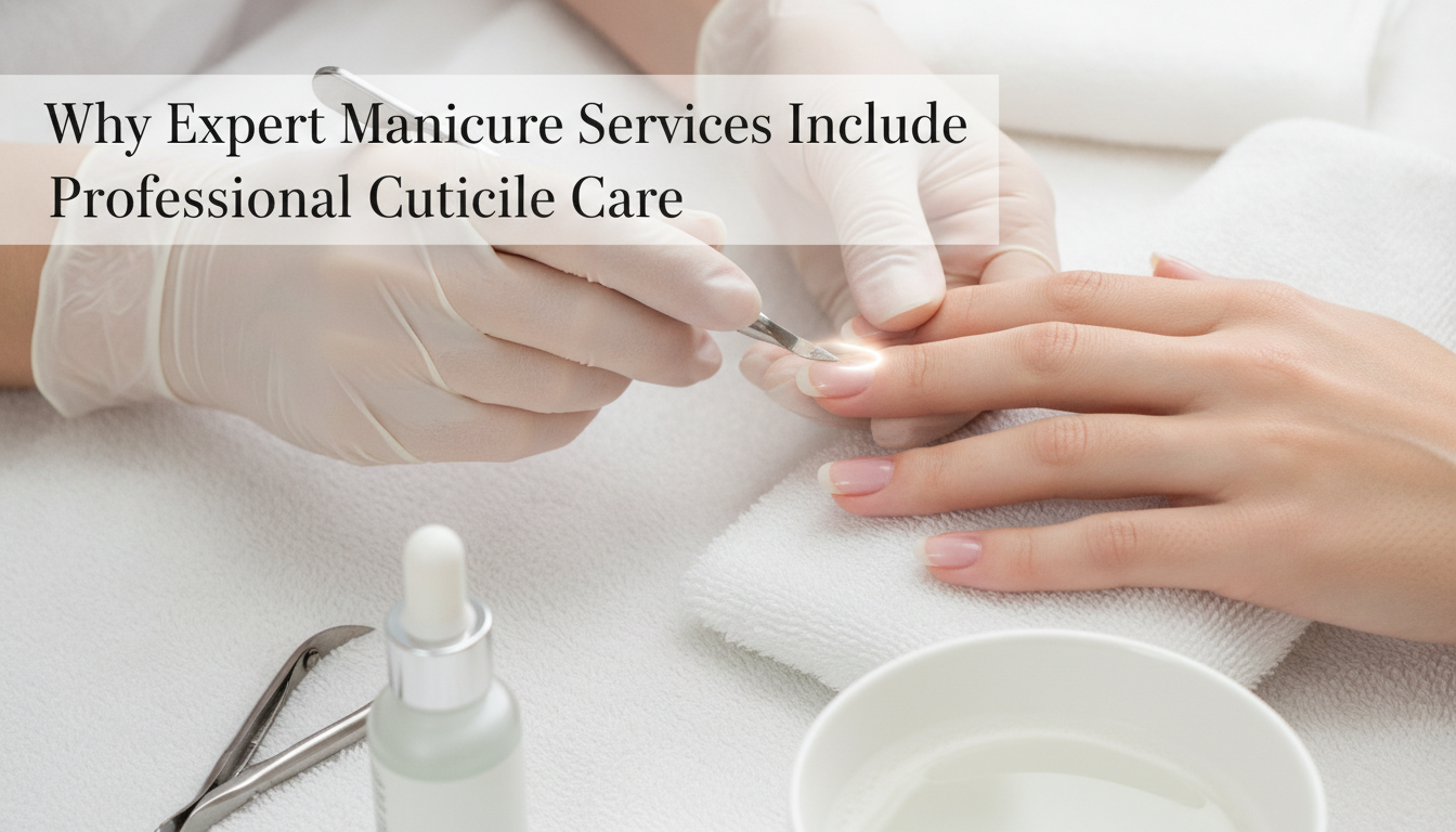 Why Expert Manicure Services Include Professional Cuticle Care