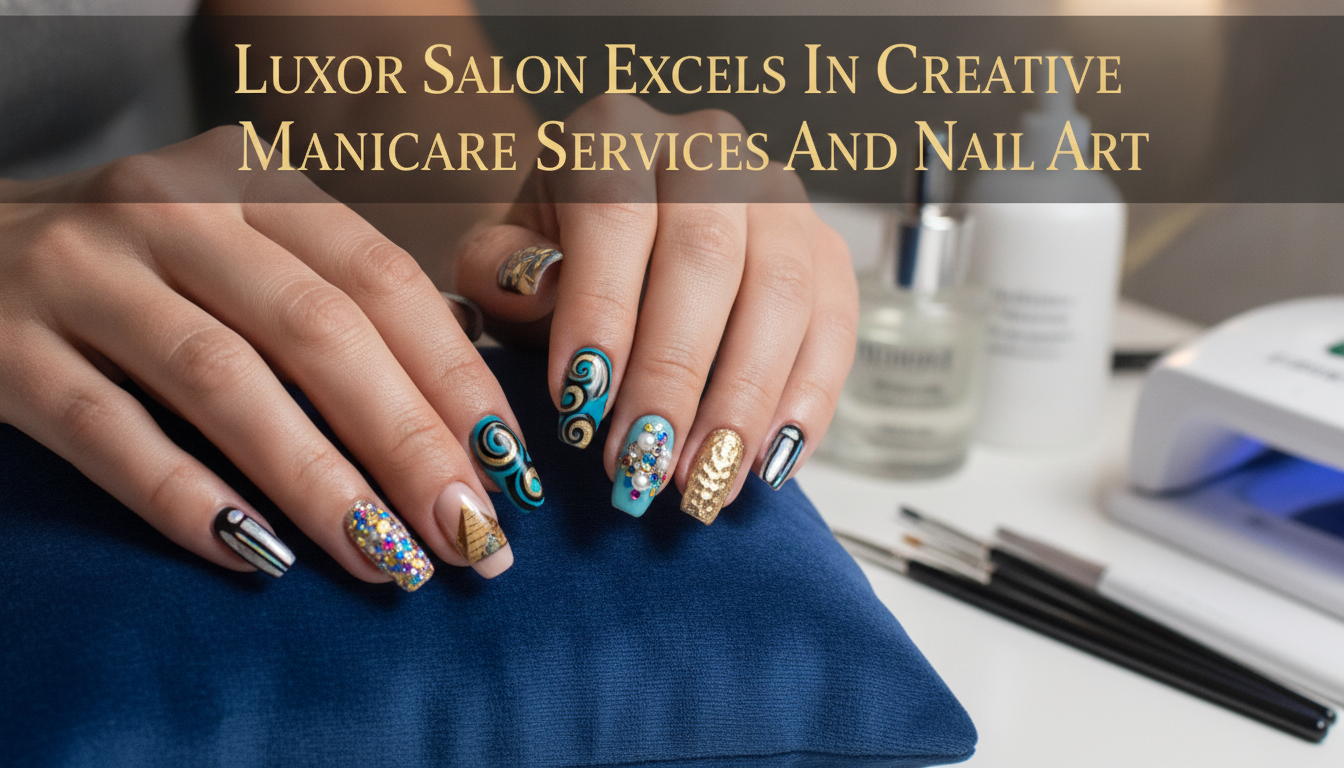 Why Luxor Salon Excels In Creative Manicure Services And Nail Art