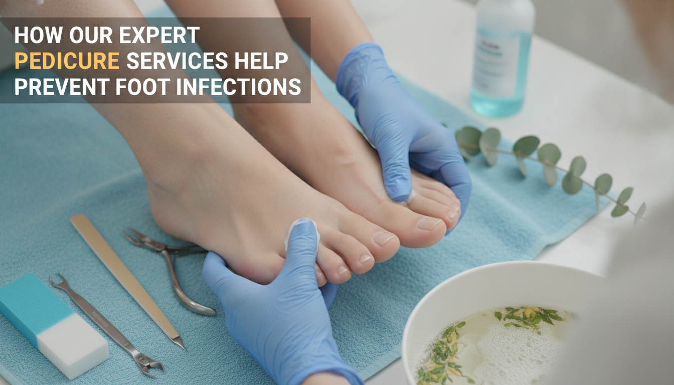 How Our Expert Pedicure Services Help Prevent Foot Infections