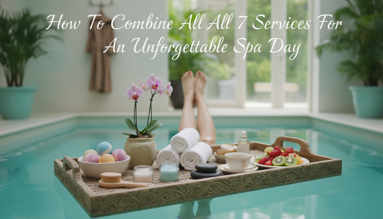 How To Combine All 7 Services For An Unforgettable Spa Day