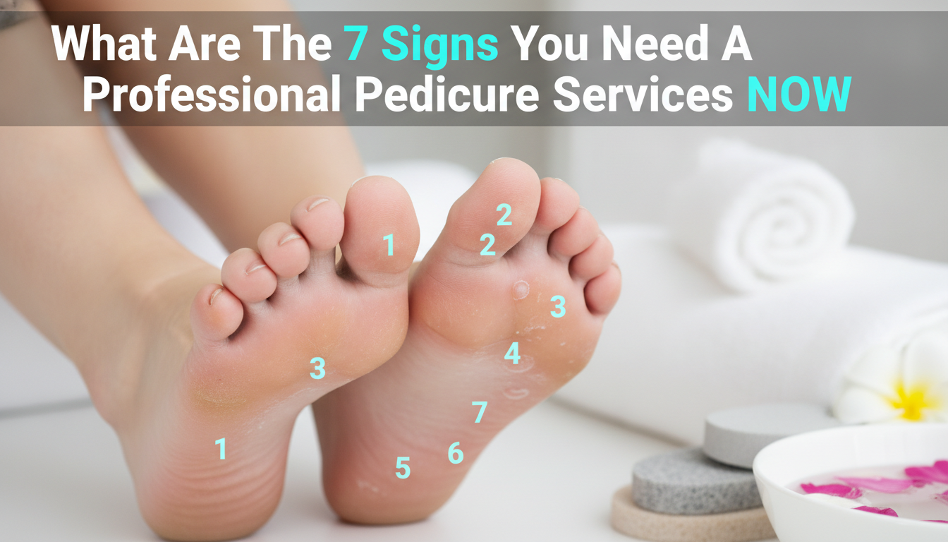 What Are The 7 Signs You Need A Professional Pedicure Services Now