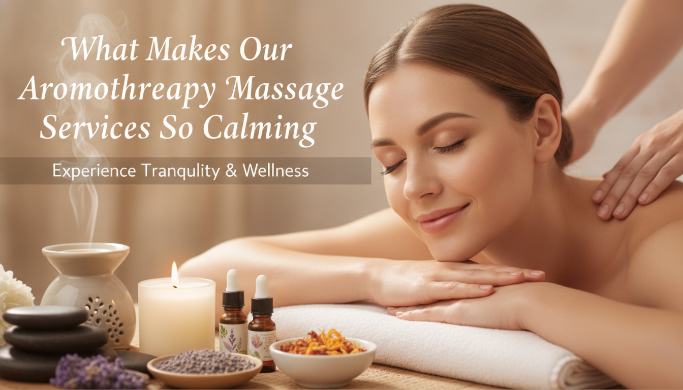 What Makes Our Aromatherapy Massage Services So Calming