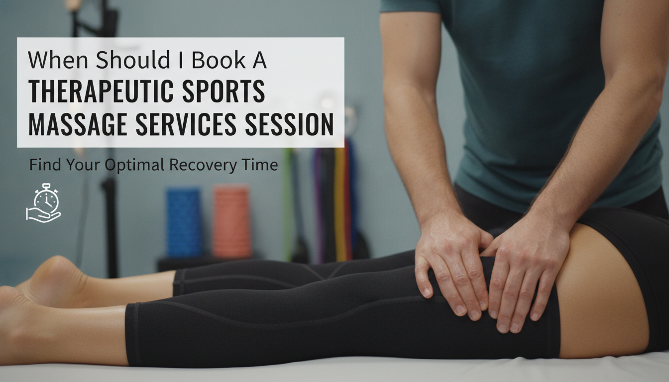 When Should I Book A Therapeutic Sports Massage Services Session