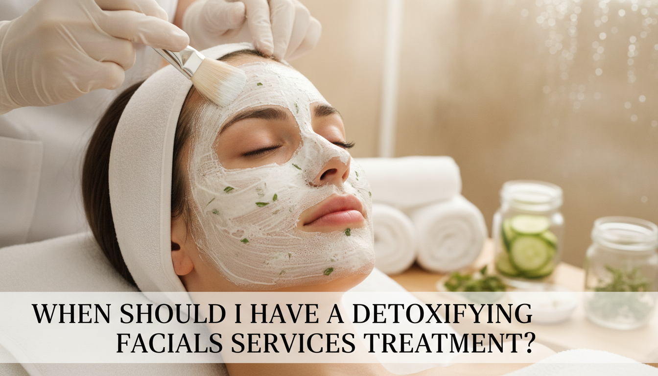 When Should I Have A Detoxifying Facials Services Treatment