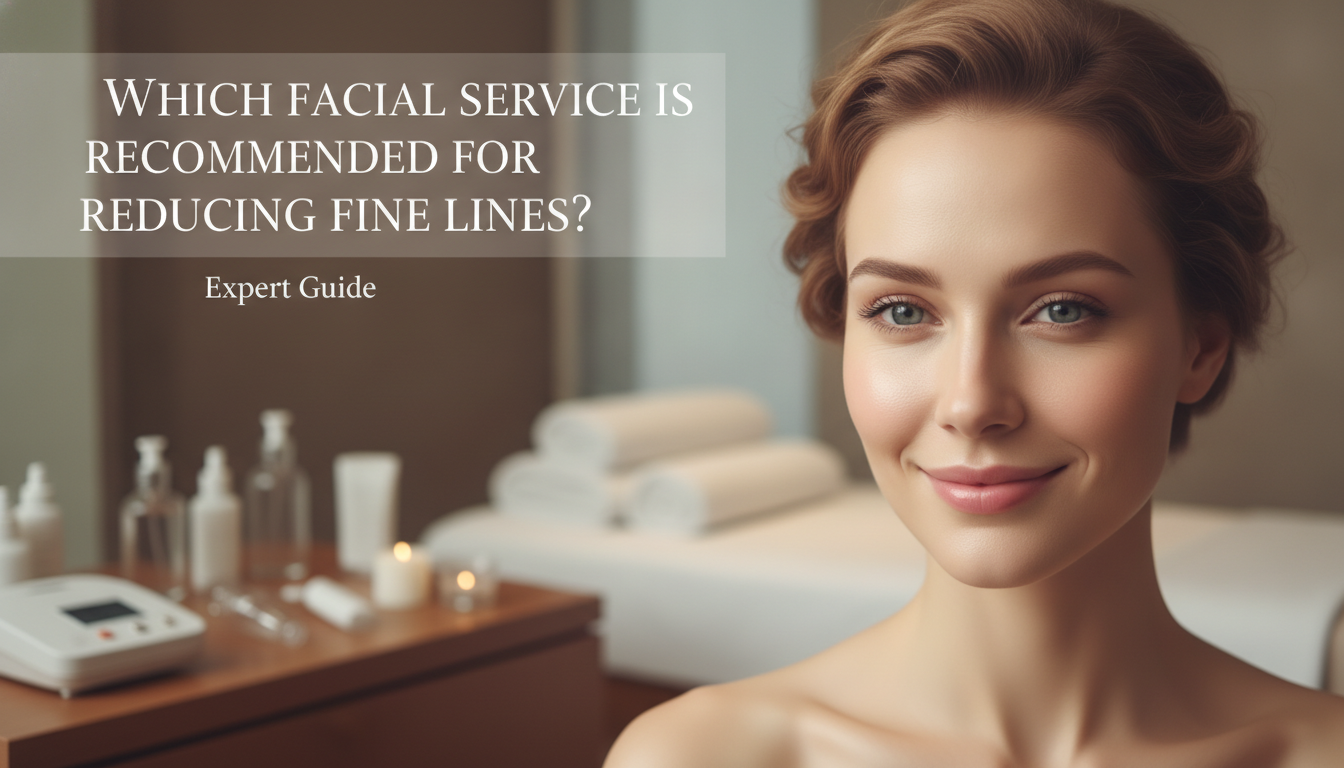 Which Facials Services Is Recommended For Reducing Fine Lines